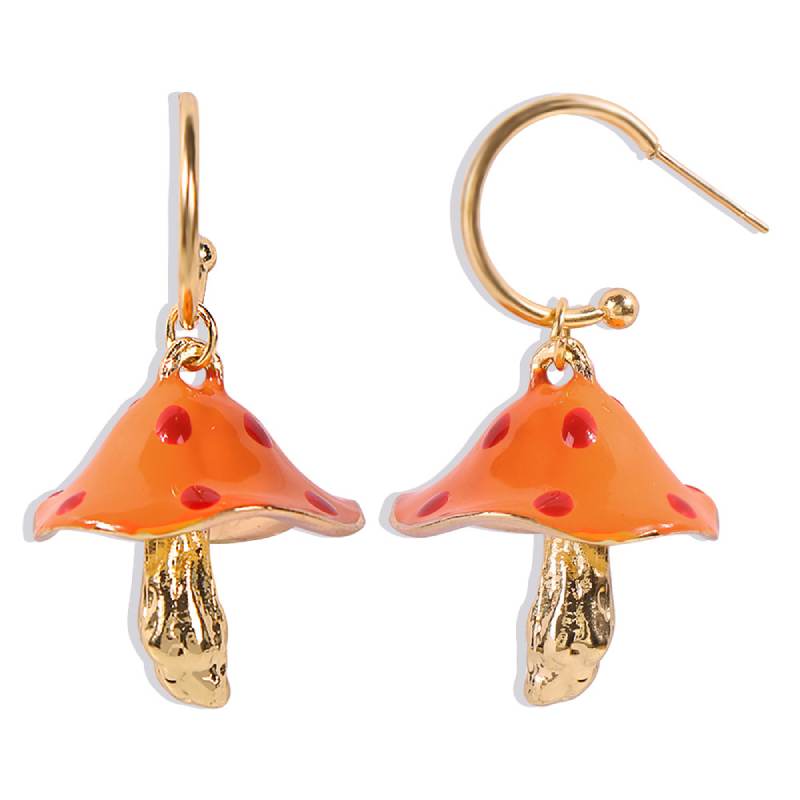 Ear Candy Mushroom Earrings – Mint & Lily